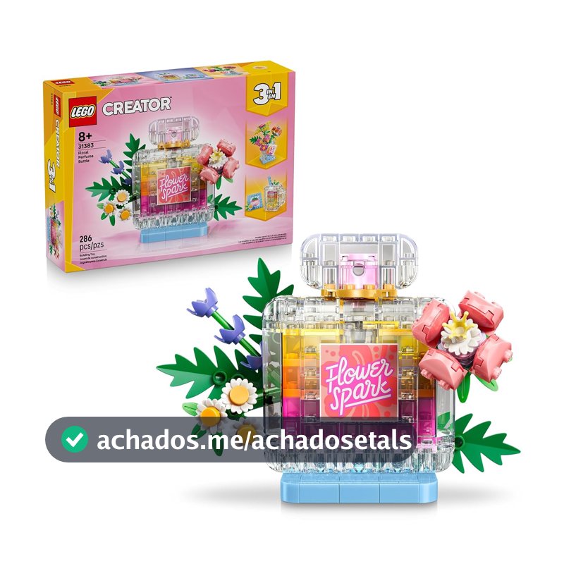 LEGO Creator Frasco de Perfume com Decoração Floral 31383