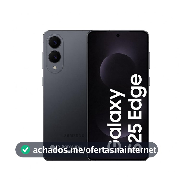 Samsung Galaxy S25 Edge 5G, 512GB, 12GB, Câmera 200MP