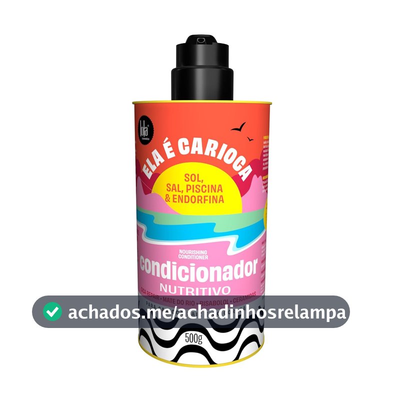 Ela é Carioca Condicionador Nutritivo 500g, Lola Cosmetics