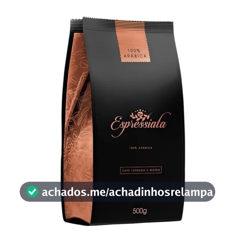 Café Espressiata Torrado Moído 100% Arábica Gourmet 500g