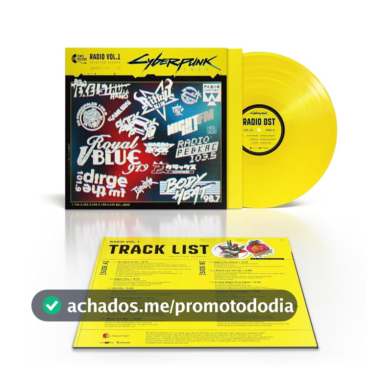 CYBERPUNK 2077 RADIO VOL.1 (OPAQUE YELLOW VINYL)