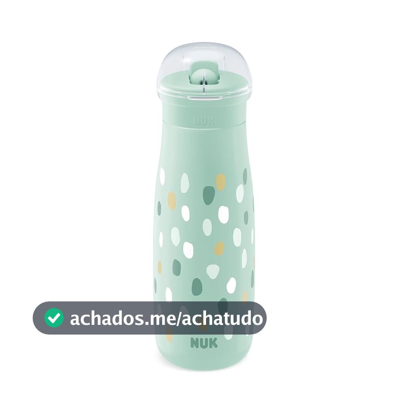 Copo NUK Mini-Me Flip 500ml 2 em 1 – Verde