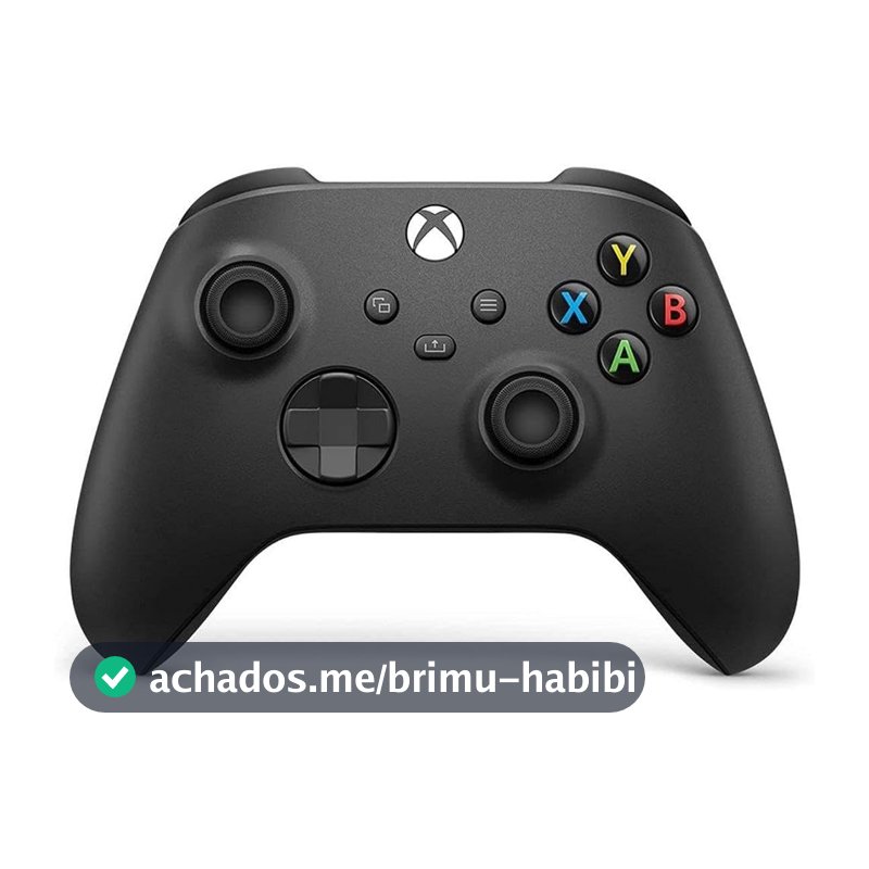 Xbox, Carbon Black, Controle Sem Fio, Bluetooth, USB-C