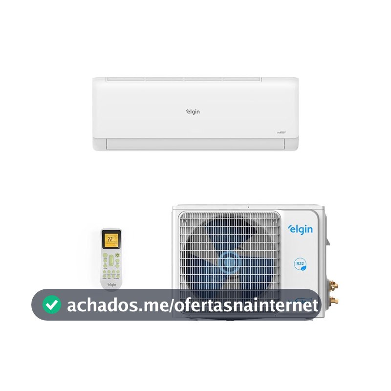 Ar Condicionado Inverter Elgin High Wall Eco Iii Wifi 12.000 Btus Quente/frio 220v