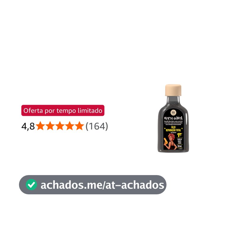 Lola From Rio Óleo Reparador Morte Súbita 50ml