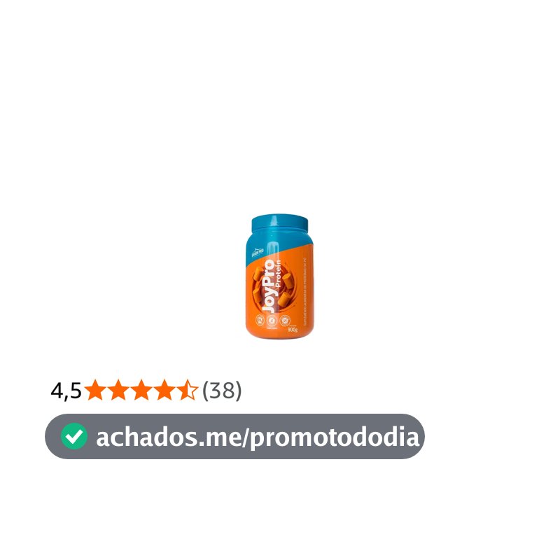 WHEY PROTEIN JOYPRO POTE 900G - PAÇOCA