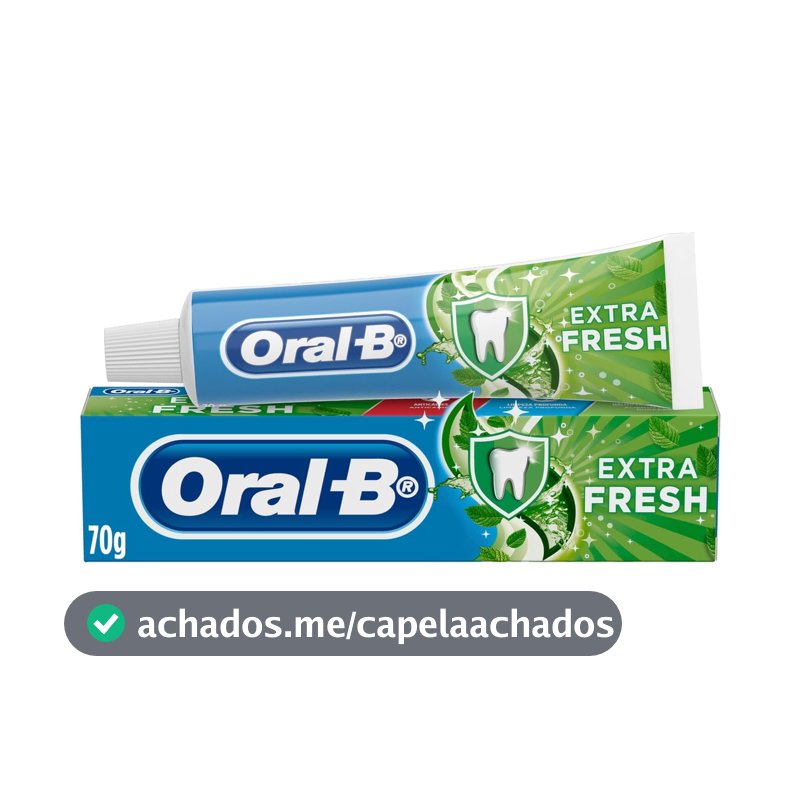 Oral-B Pasta de Dente Extra Fresh 70g 1 Unidade