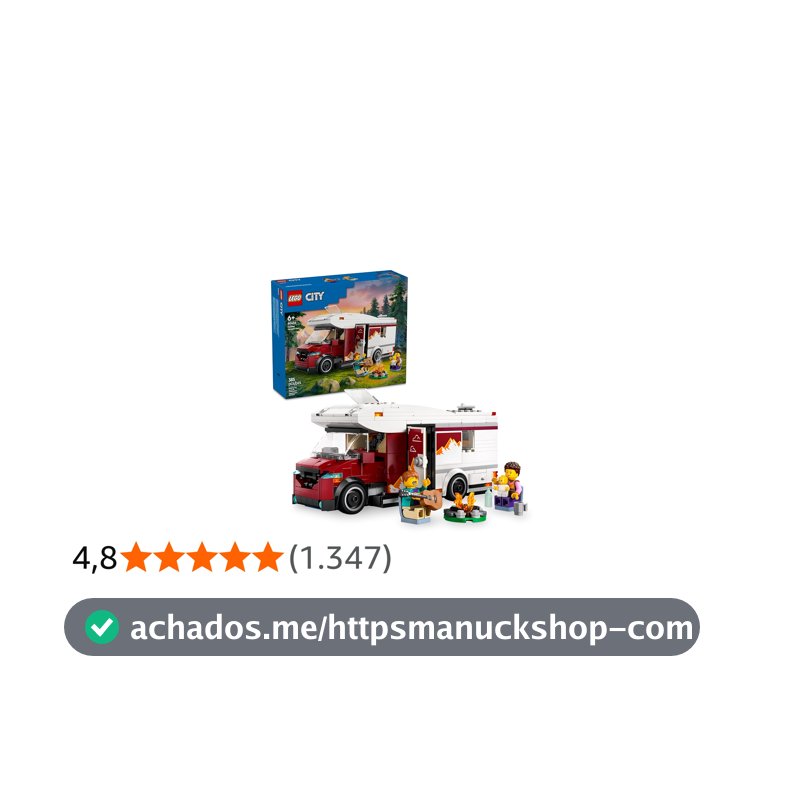 LEGO City Great Vehicles Motorhome de Aventuras Festivas 60454