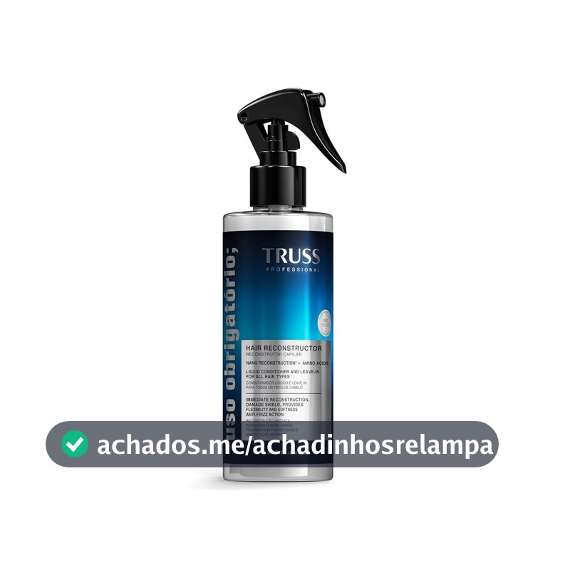 Truss Reconstrutor Capilar Uso Obrigatório Spray