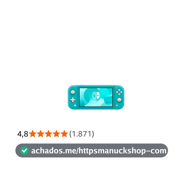 Console Nintendo Switch Lite Turquesa