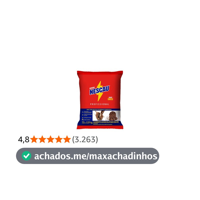 Achocolatado NESCAU® 2,01kg