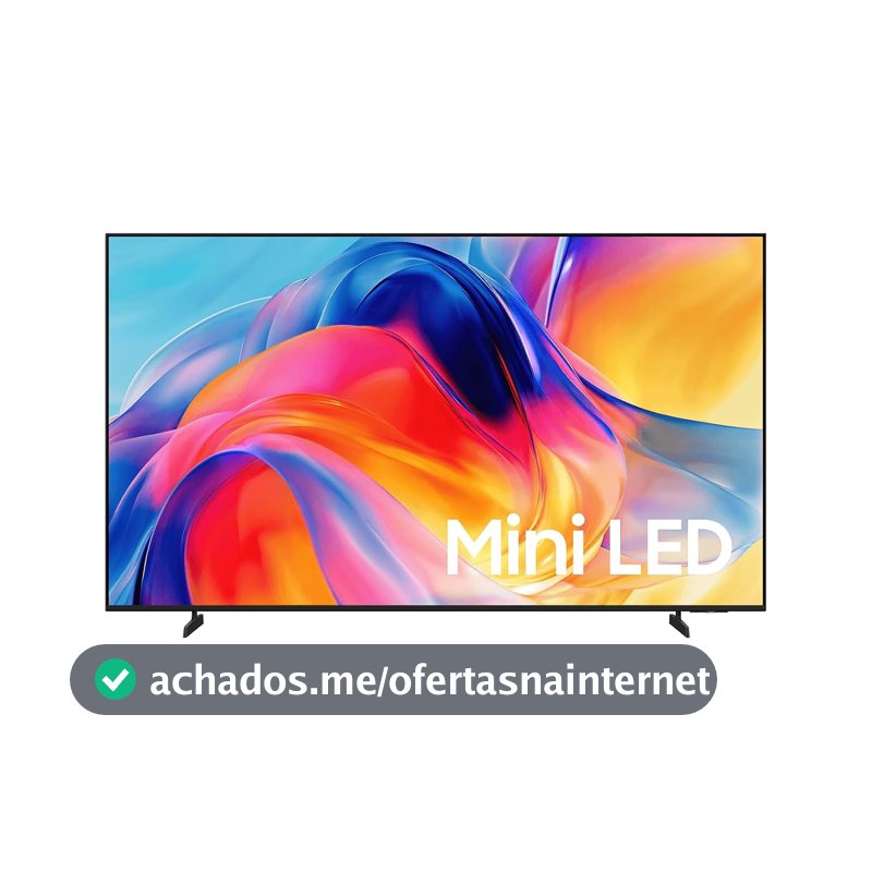 Samsung Smart TV 50" Mini LED 4K M75H 26/2027, Vision AI Companion, Modo Futebol, Xbox Cloud Gaming, Canais Gratuitos, 7 Anos de Atualização