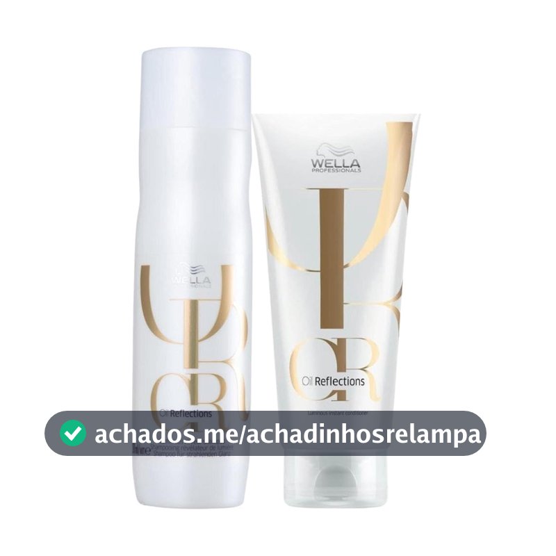 Wella Oil Reflections Kit Shampoo (250ml) e Condicionador (200ml)