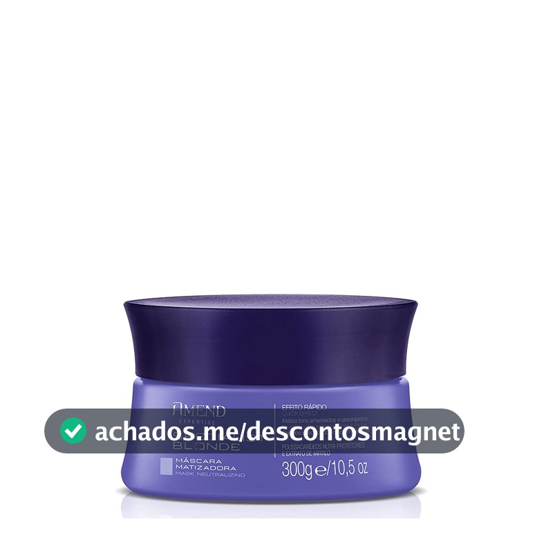Máscara Matizadora com Extrato de Mirtilo 300g