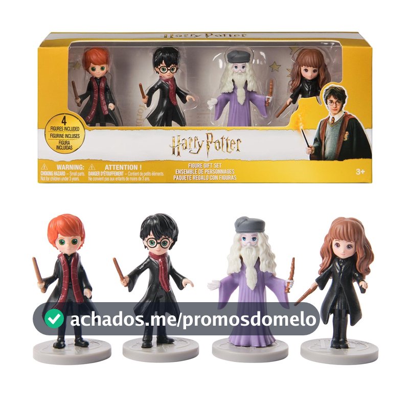 Sunny, Pack de 4 Mini Figuras 2,75", Wizarding World