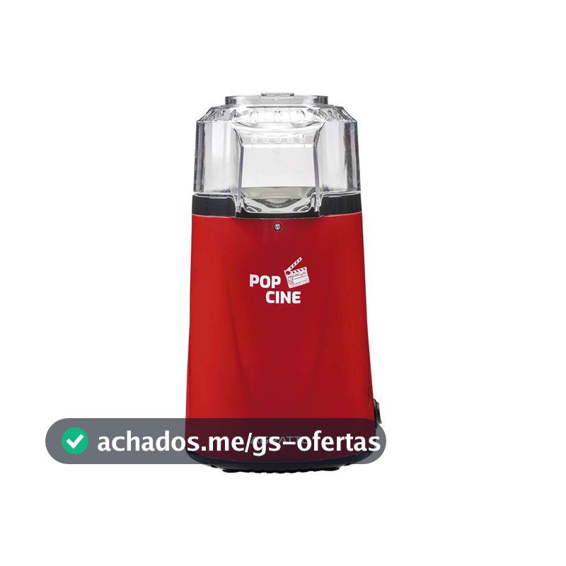 PIPOQUEIRA PO CINE PP01 VERMELHO COM DOSADOR 1200W 127V AGRATTO