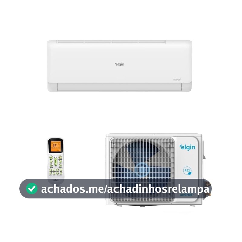 Ar Condicionado Split Hi Wall Elgin Eco Inverter II 18000 BTU/h Frio 45HJFI18C2WC – 220 Volts