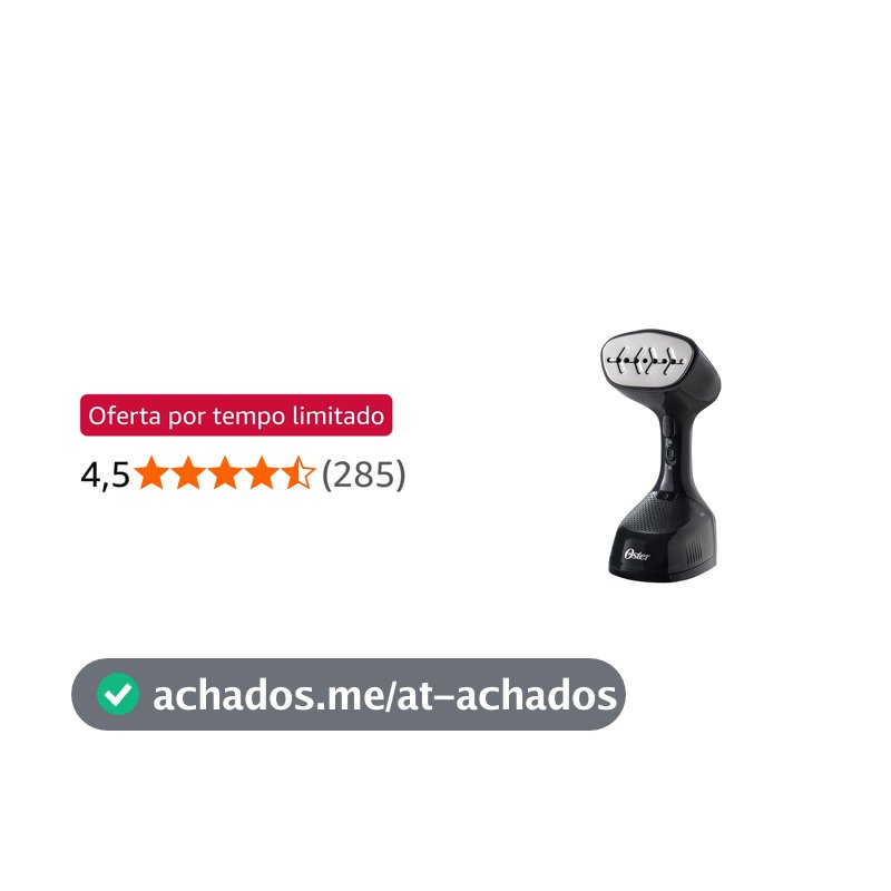 Oster Passadeira a Vapor Portátil Power 220V