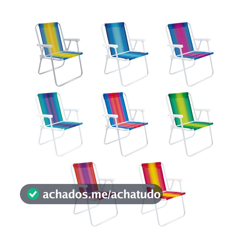 Mor - Cadeira Alta Aço Sortido
