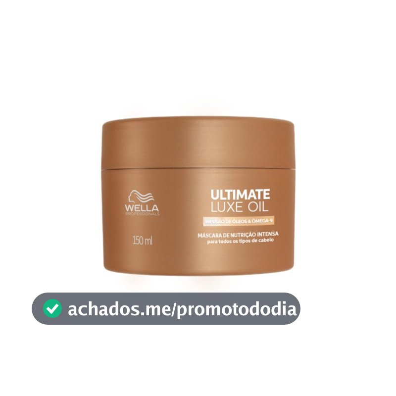 Máscara Wella Professionals Ultimate Luxe Oil 150ml
