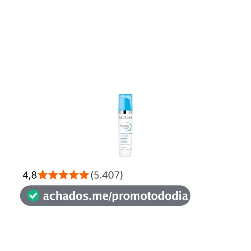 BIODERMA Hydrabio Sérum - Sérum Facial Hidratante e Fortalecedor 40ml