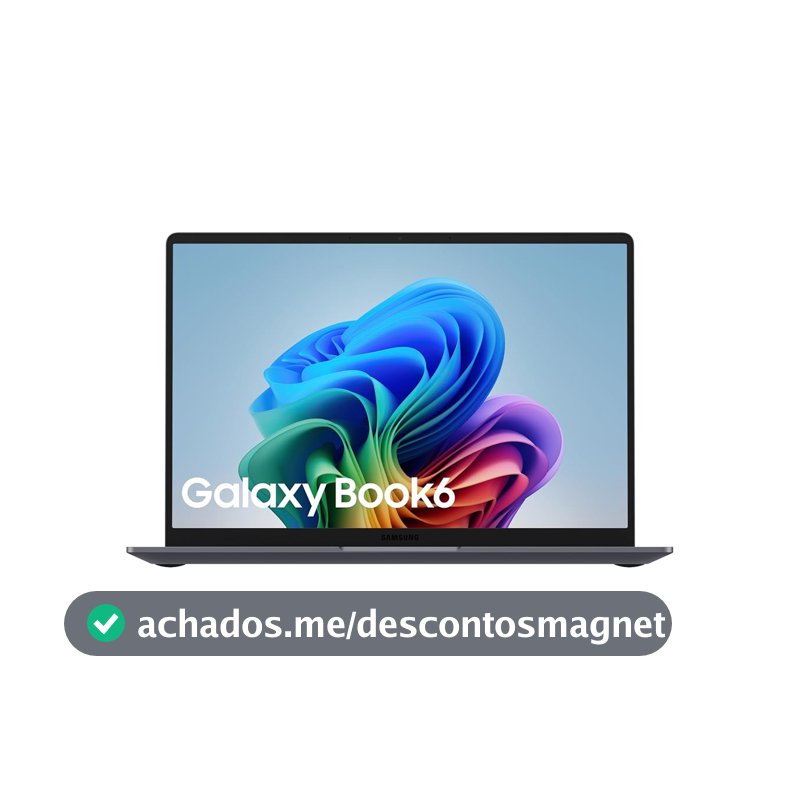 Notebook Samsung Galaxy Book6 14" Copilot+ PC, Windows 11 Home, Ultra 5, 16GB, 512GB SSD, 1.43 kg