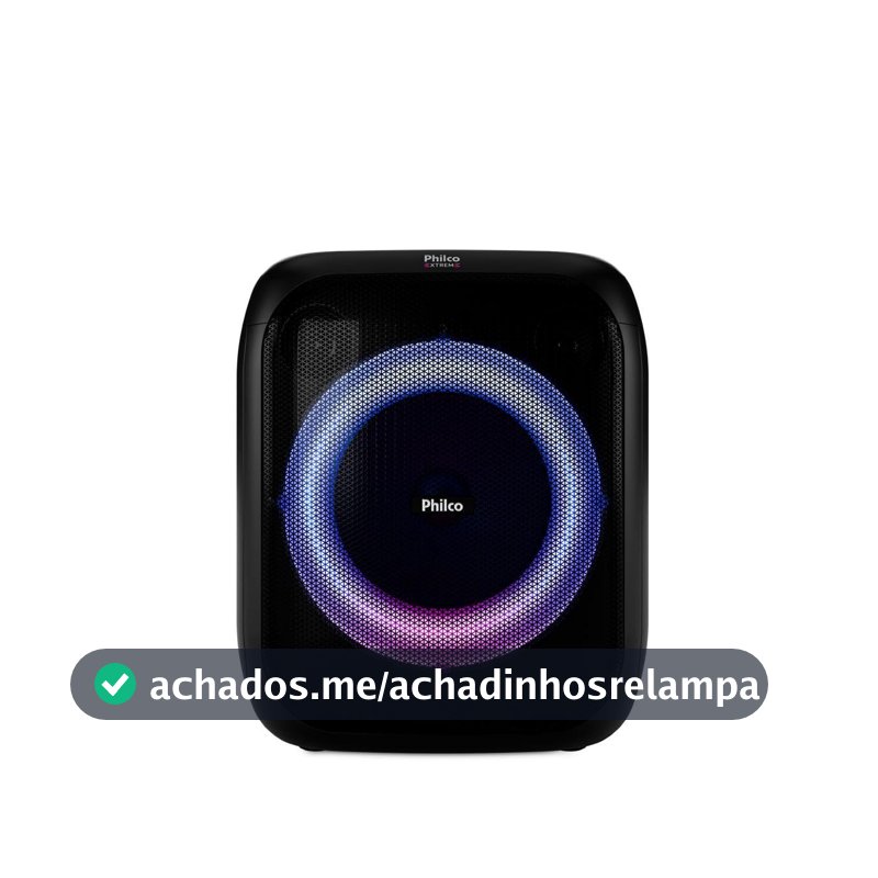 Caixa de Som Amplificada 380W Flash Lights Philco PCX4800