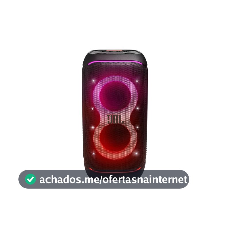 JBL, Caixa de Som, PartyBox Stage 320, Bluetooth, Portátil, Show de Luzes, À Prova de Respingos - 240W RMS - Preta