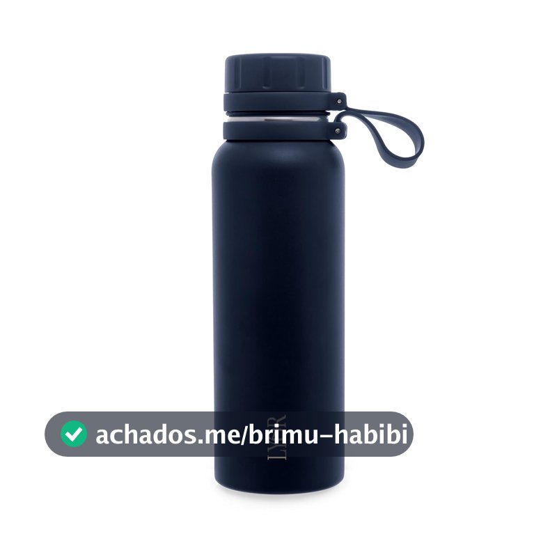 LYOR - Garrafa Térmica de Aço Inox Explorer Azul 650ml