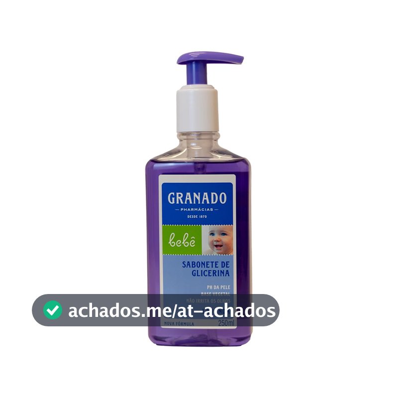 Granado Sabonete Líquido Bebê Glicerinado, Lavanda, 250ml