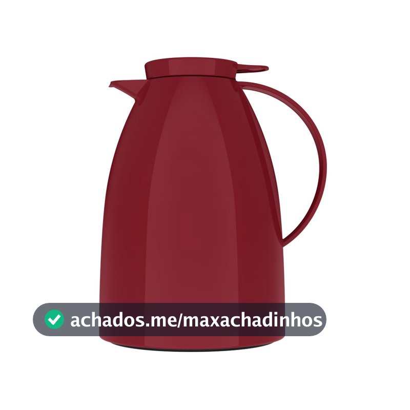 Bule Viena com Gatilho 1L Vermelho Velvet Invicta