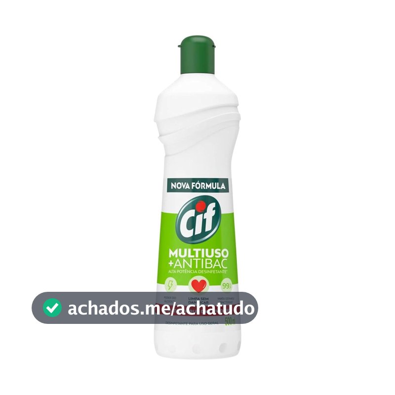 Cif Multiuso - Limpador +Antibac Squeeze 500ml