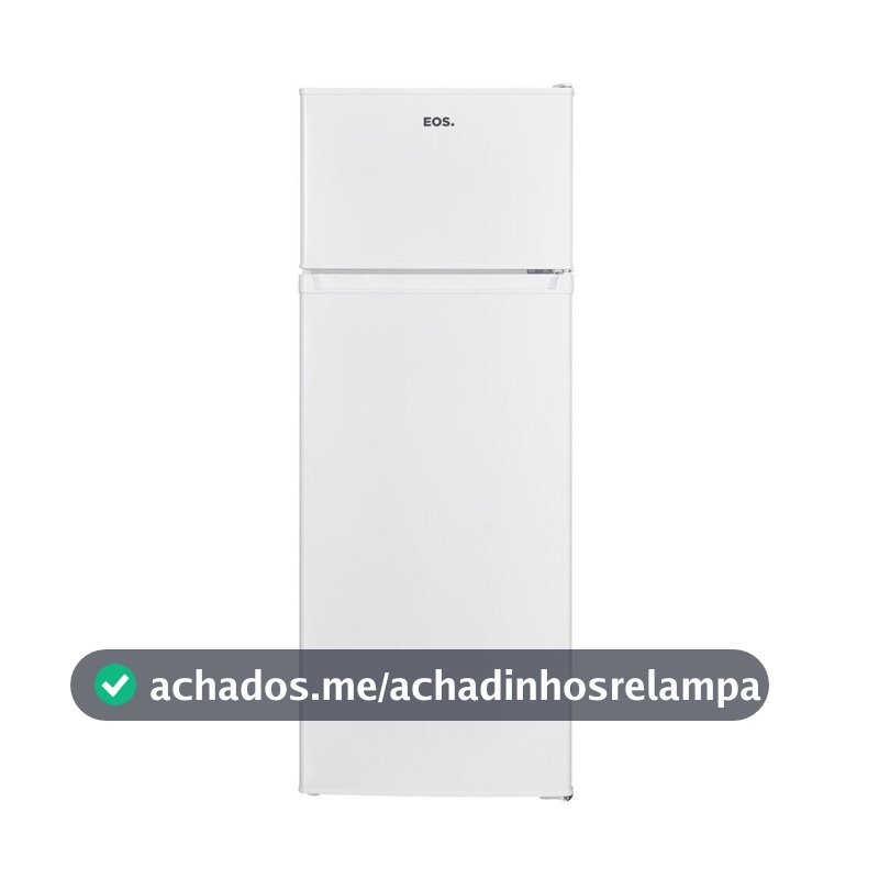 Geladeira Eos 230 Litros Duplex Branco Erv250db 110v