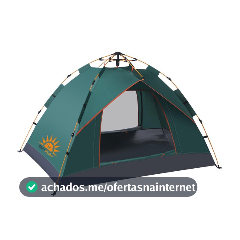 Barraca de Camping Tenda de Acampamento Pop-up Automática Para 2 Pessoas