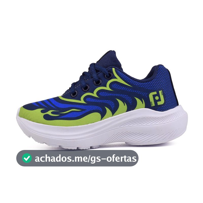 Tenis Infantil De Elastico Calce Facil Masculino Leve LIGHT