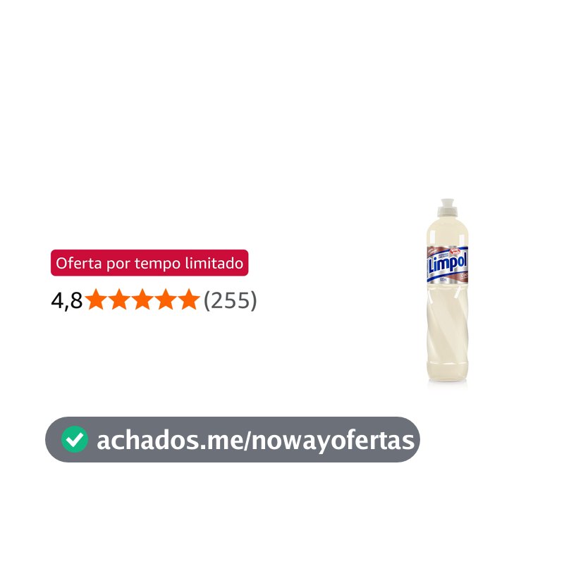 Detergente Limpol Coco 500 Ml