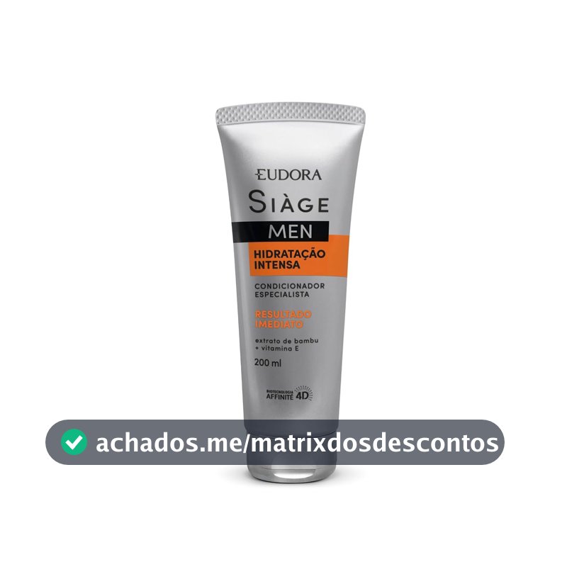 SIÀGE CONDICIONADOR HIDRATAÇÃO INTENSA MEN 200ML