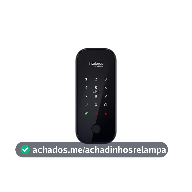 Fechadura Inteligente de Sobrepor MFR 2020 V Intelbras