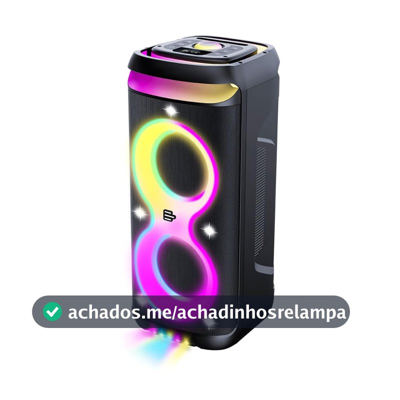 Caixa de Som PULSEBOX 3 1300W RMS - SP519