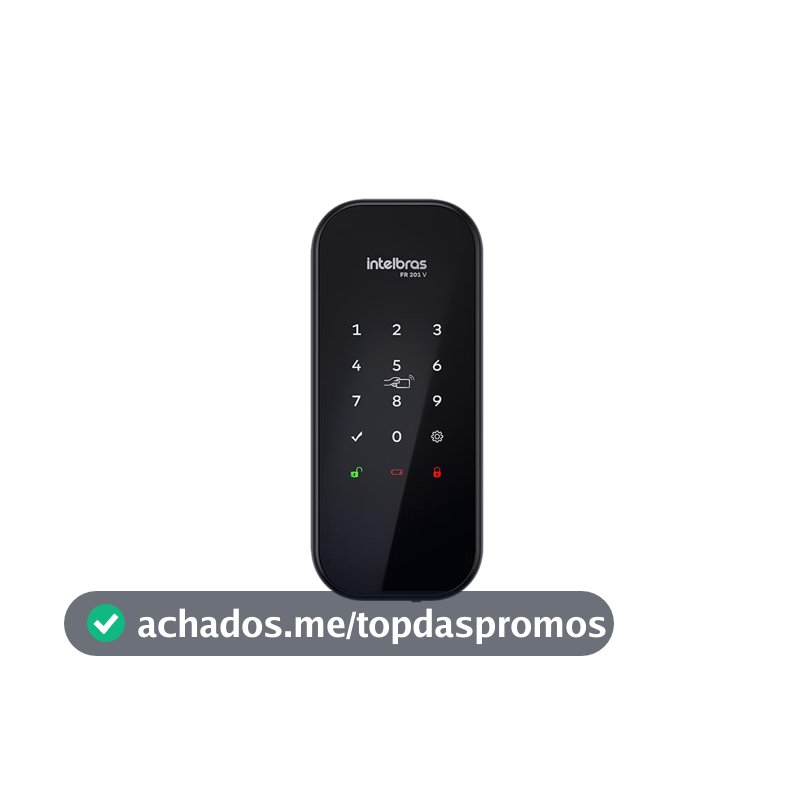 Fechadura Digital de Sobrepor FR 201 V intelbras