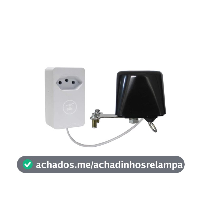 Chave 1/4 de Volta Bluetooth - Pixel TI - Compatível com Alexa, Preto