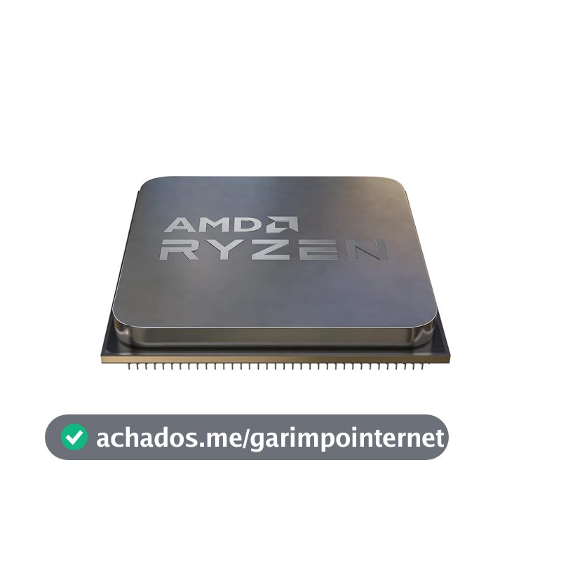 Processador AMD Ryzen 7 5700X, 3,4 GHz, 8 núcleos, 16 threads, cache de 32 MB, soquete AM4, OEM