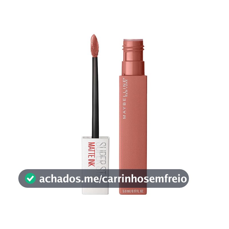 Batom Líquido Maybelline SuperStay Matte Ink, Cor 65, 5ml
