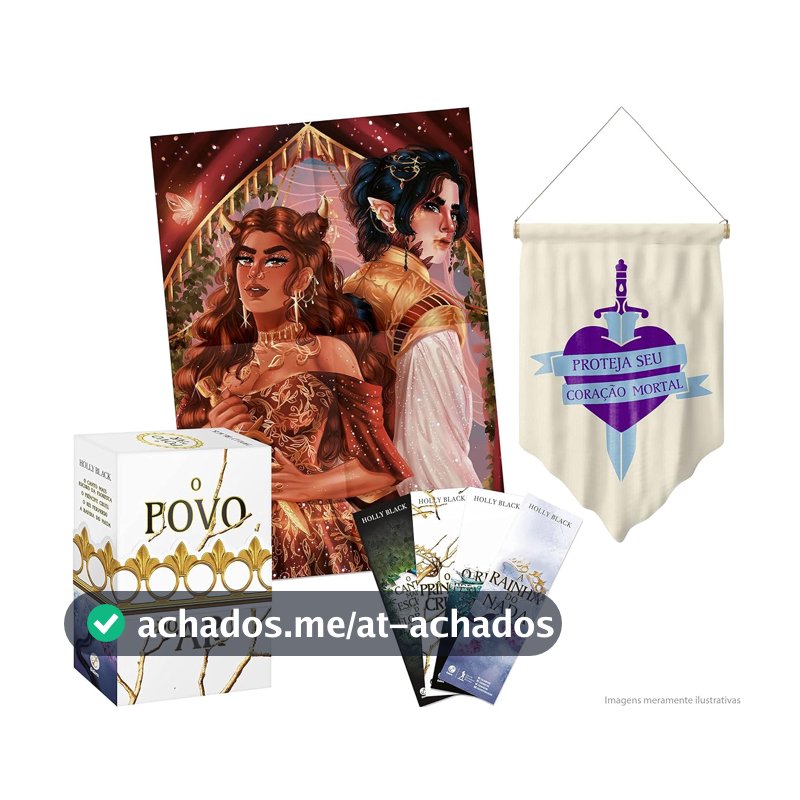 Box O povo do ar - acompanha brindes