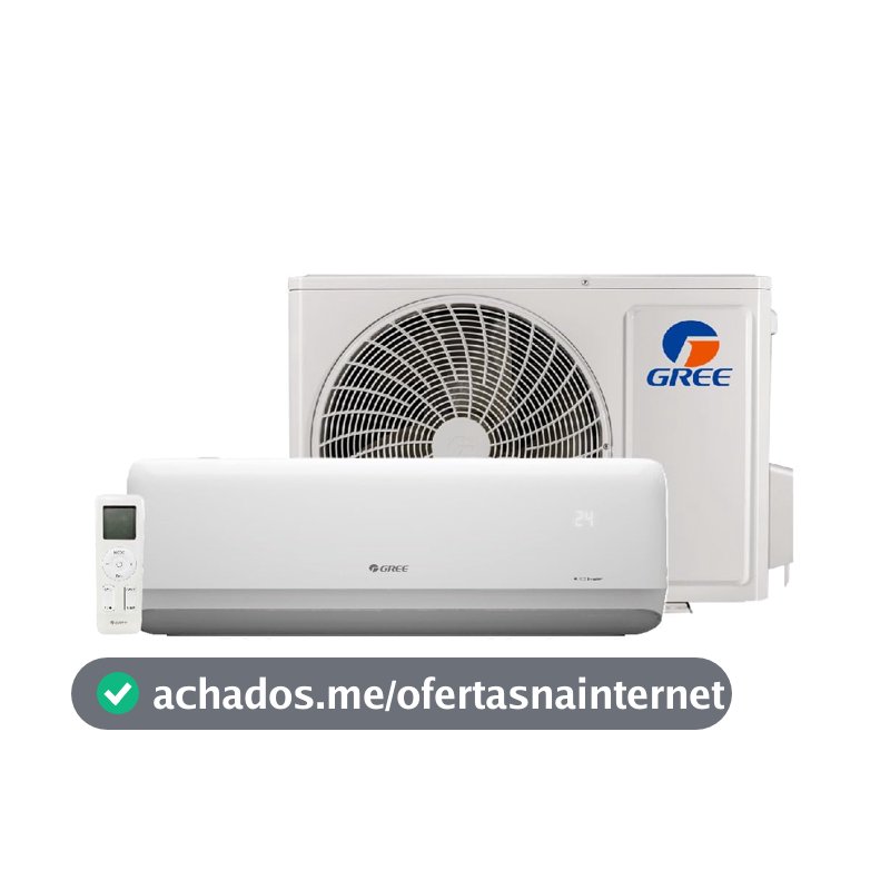 Gree Ar Condicionado Split Hi Wall Inverter Gree G-Side 12000 BTU/h Frio GWC12ATCXB-D6DNA3C – 220 Volts