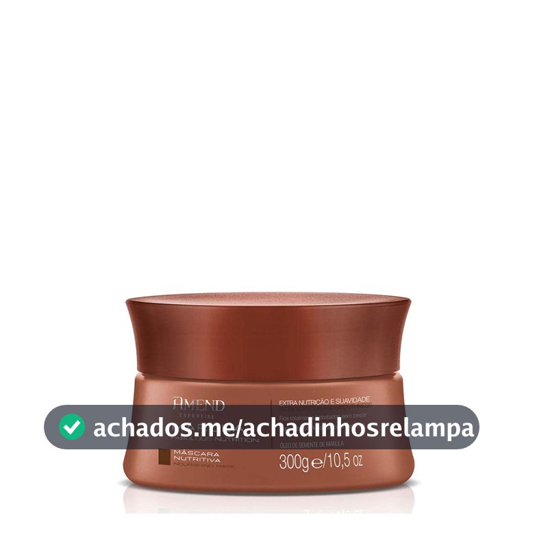 Máscara Nutritiva com Óleo de Marula 300g