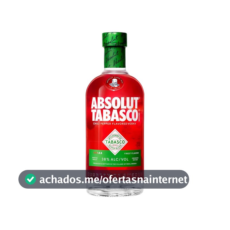 Vodka Absolut Tabasco 750ml