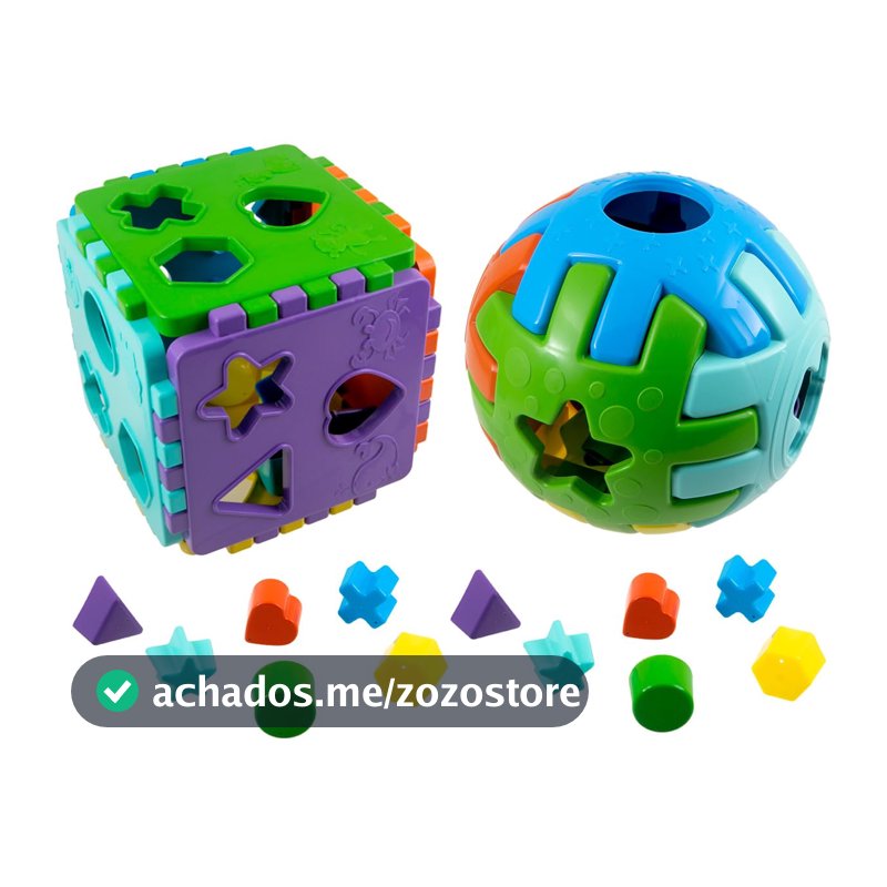Kit de Brinquedos para Bebê de 1 ano Didático e Educativo