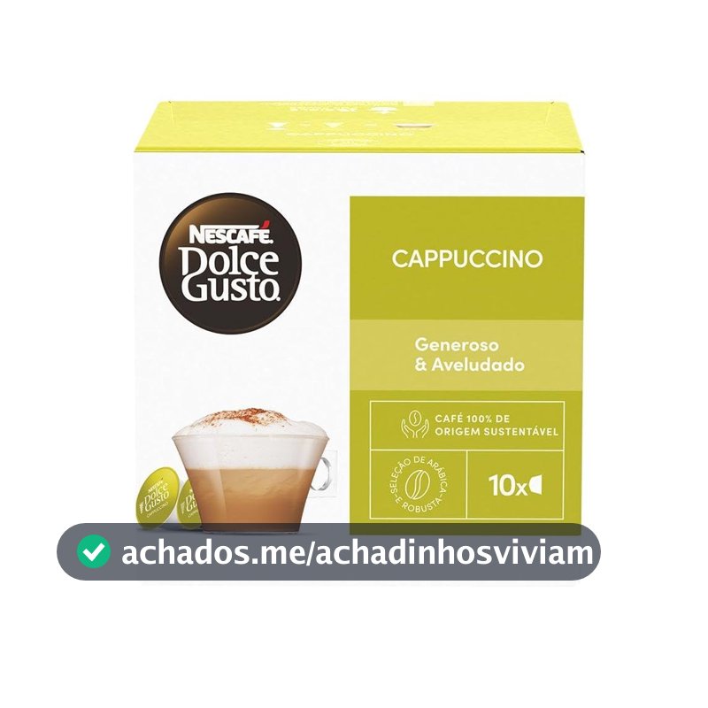 NESCAFÉ DOLCE GUSTO Café em Cápsula Cappuccino 10 Cápsulas