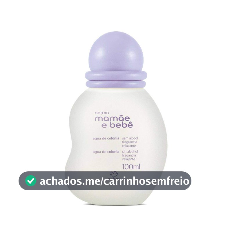 Natura Água de Colônia Relaxante Mamãe e Bebê - 100ml